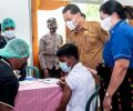 Wakil Bupati Tinjau Kegiatan Vaksinasi Covid-19 Bersama PAN Manggarai