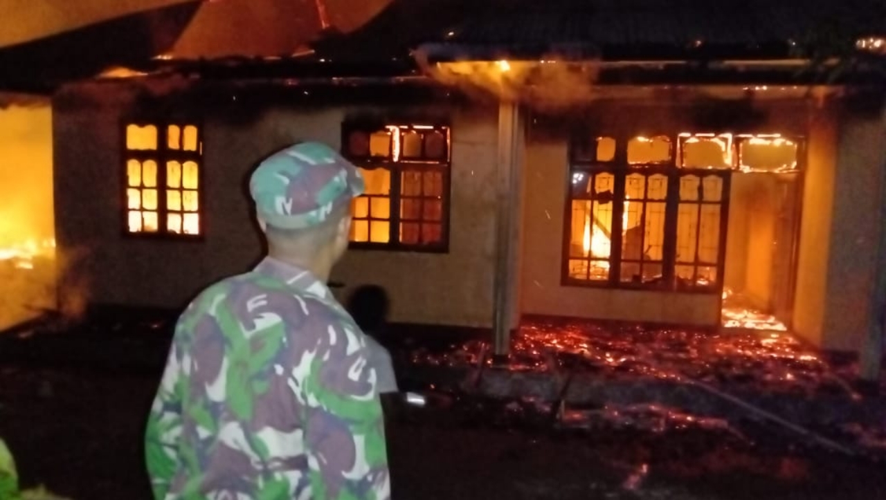 Rumah di Pota Sambi Rampas Ludes Terbakar, Kerugian Ditaksir Rp400 juta