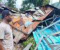 Tiga Bangunan di Pau Ruteng Hancur Diterjang Angin Kencang