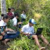 Ironi Pendidikan, SMP Negeri di Manggarai Timur Selenggarakan Ujian Online di Atas Bukit